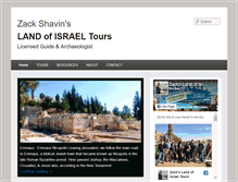 Tablet Screenshot of landofisraeltours.com